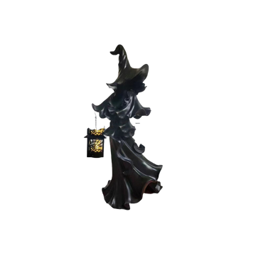 Halloween Witch Ghost Ornament Statue