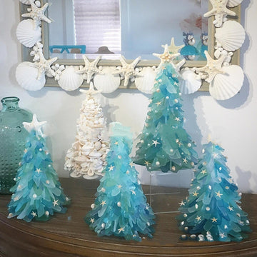 Sea Glass Christmas Tree