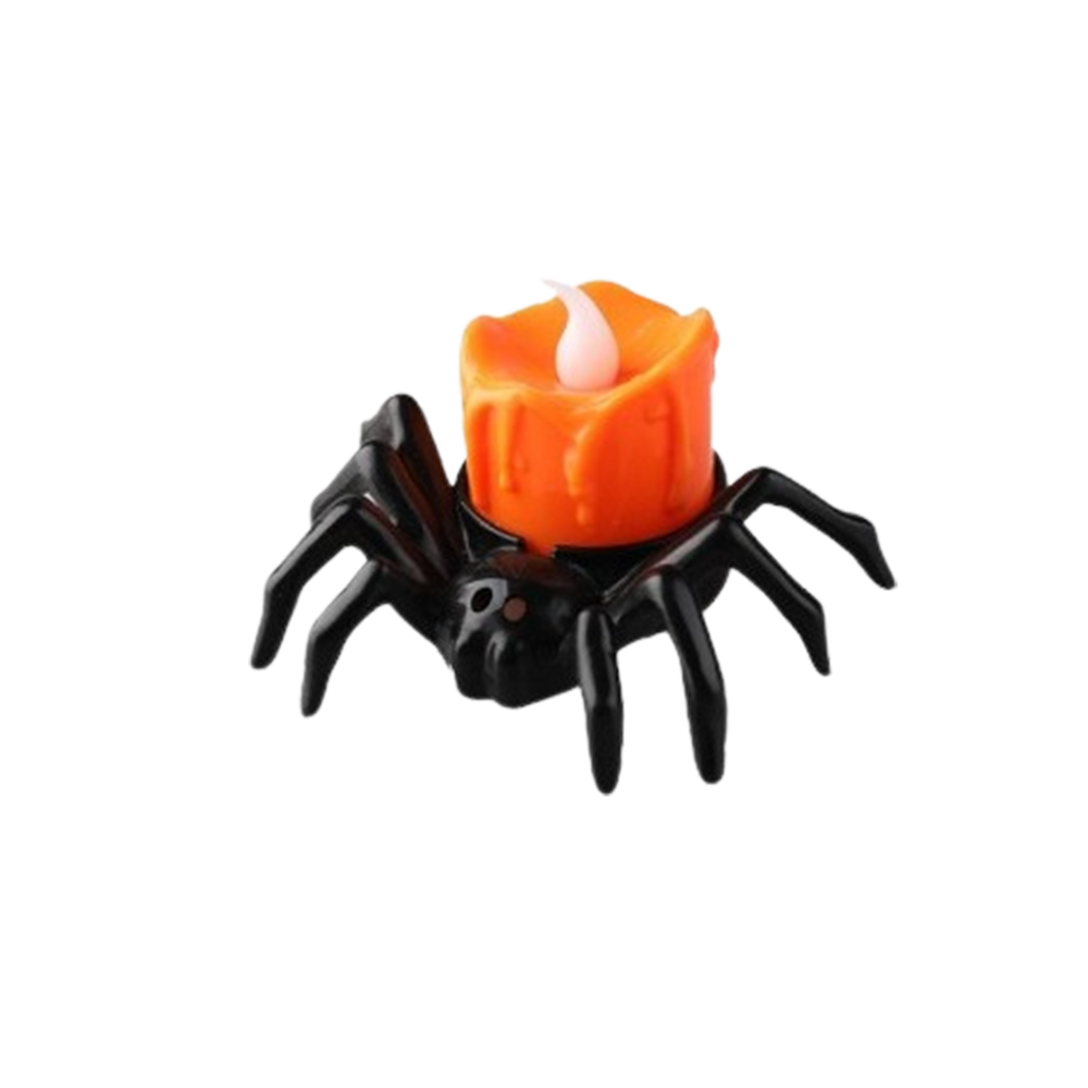 Halloween Spider Candles