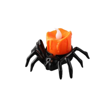 Halloween Spider Candles