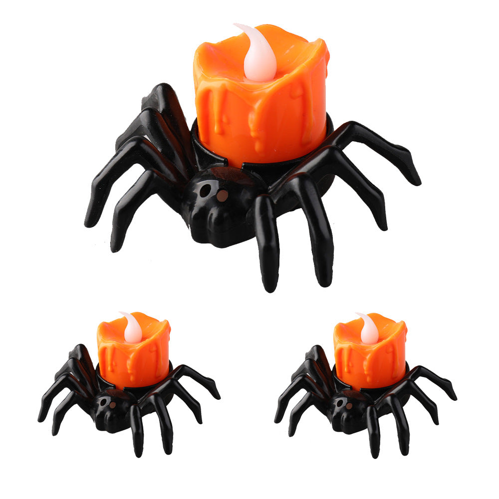 Halloween Spider Candles