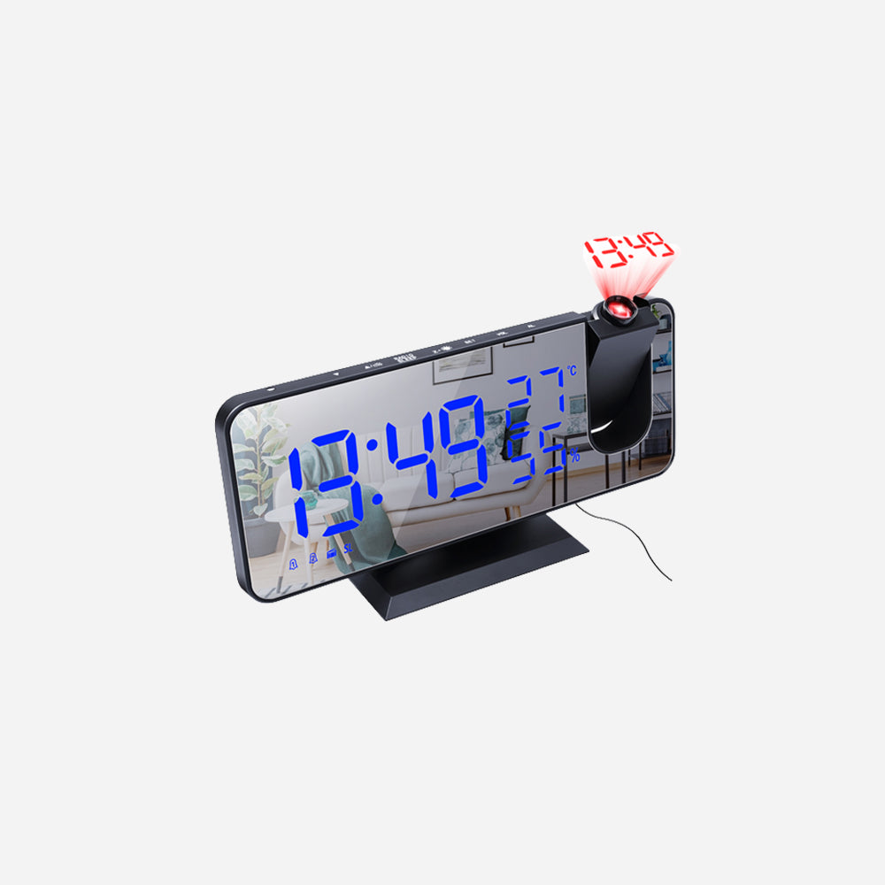 Mirror Projection Alarm Clock