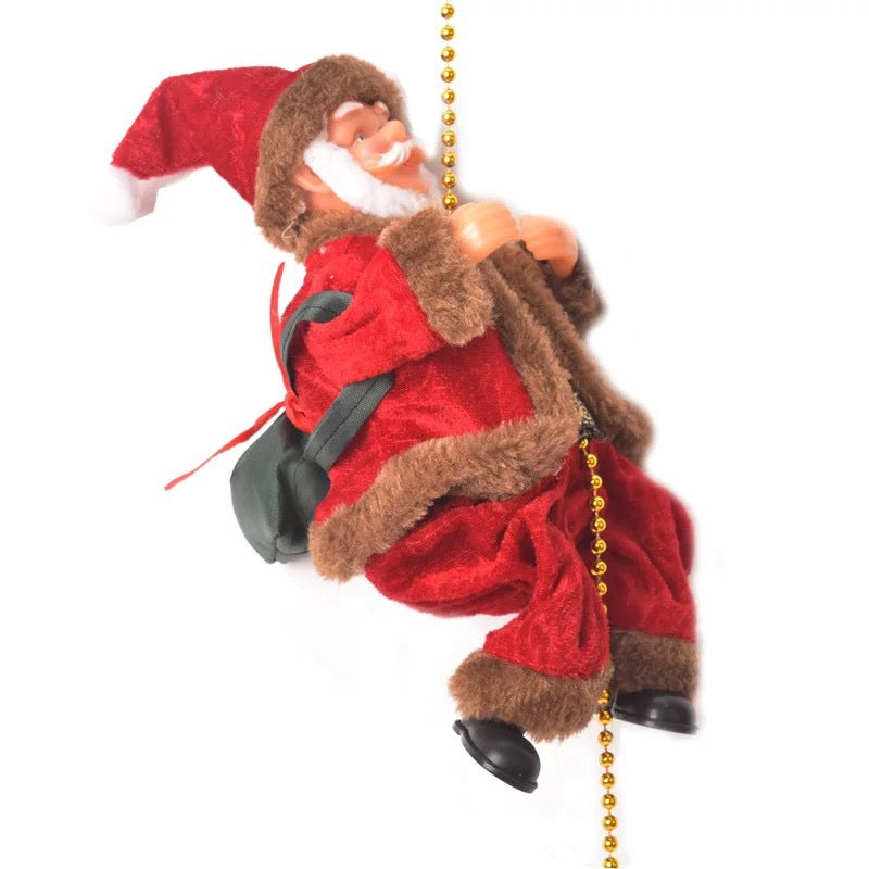 Electric Chimney Climbing Santa Claus