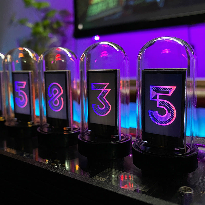 Cyberpunk IPS Nixie Clock